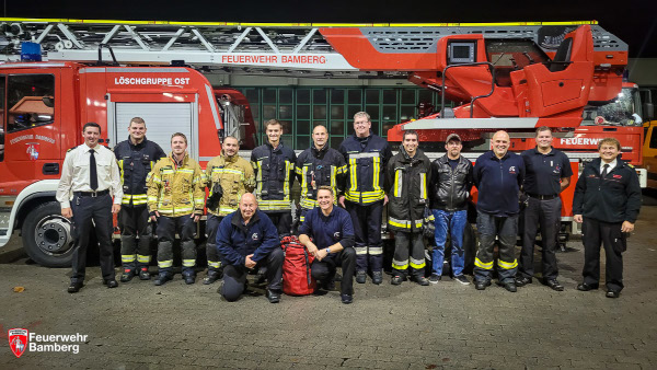 Lehrgang für Absturzsicherung bei der Feuerwehr Bamberg