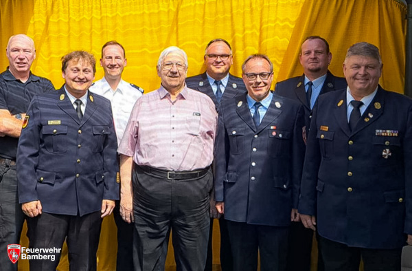 Besonderer Geburtstag in der Feuerwehr Bamberg