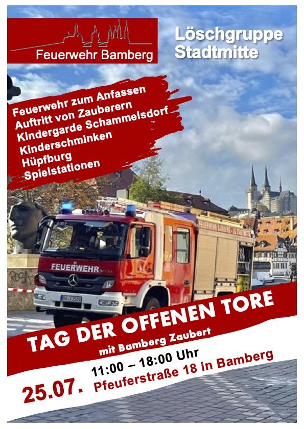 Plakat Tag der offenen Tore